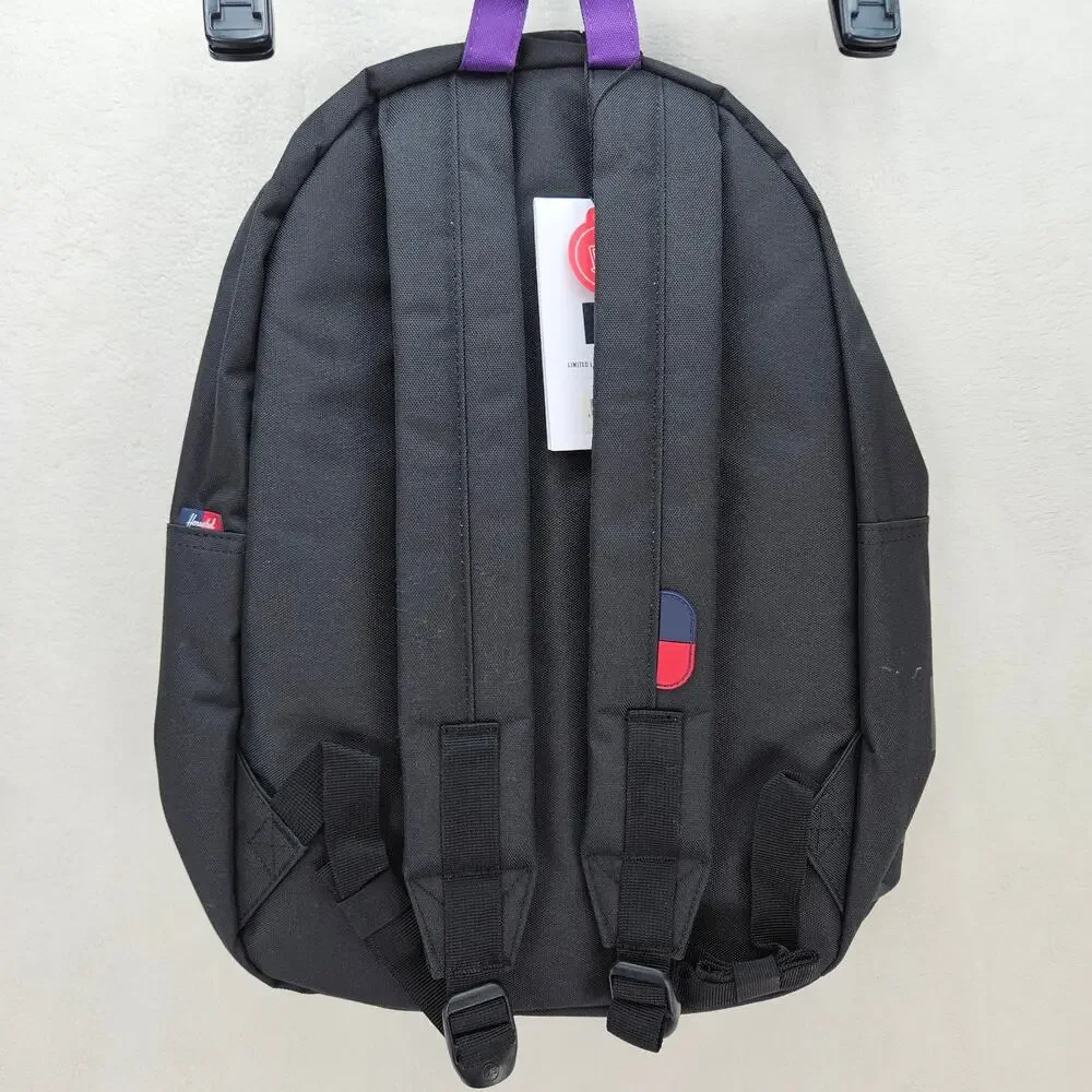 HERSCHEL X SACRAMENTO KINGS NBA FANS BACK PACK BLACK FITS 15